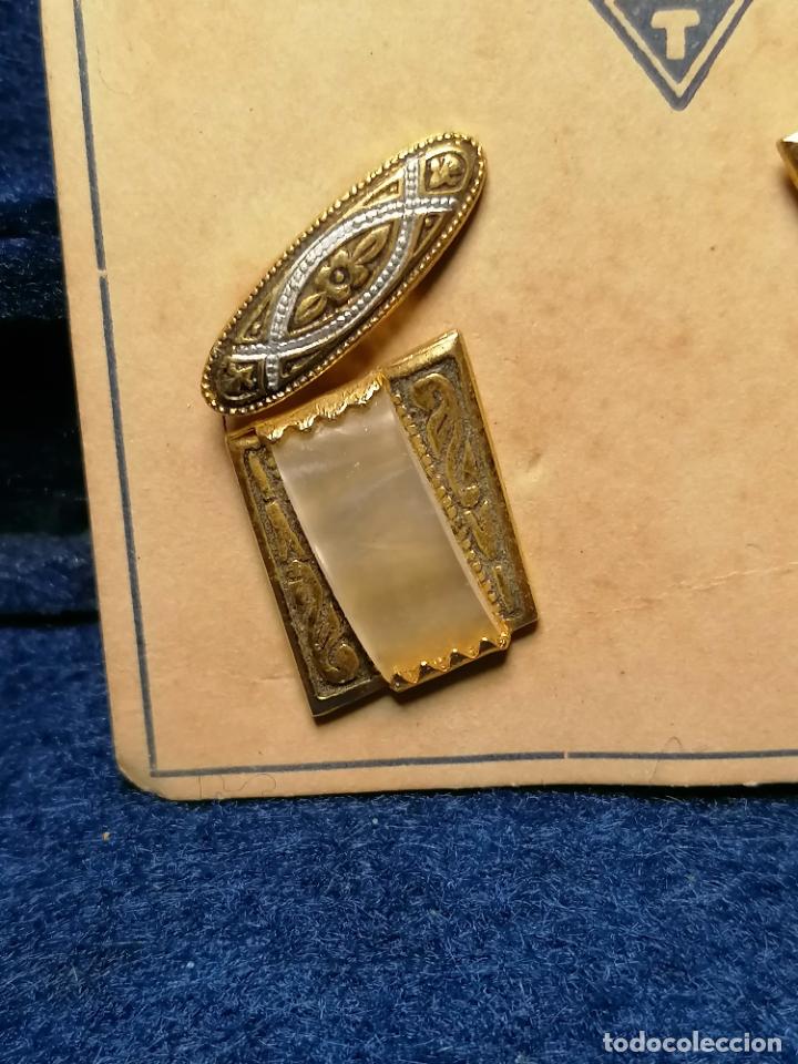 Antig&uuml;edades: GEMELOS ANTIGUOS CON CADENA - Foto 2