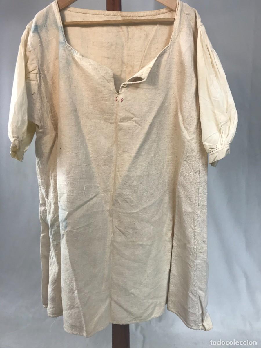 Antig&uuml;edades: ANTIGUA CAMISA DE CA&Ntilde;AMO - Foto 1