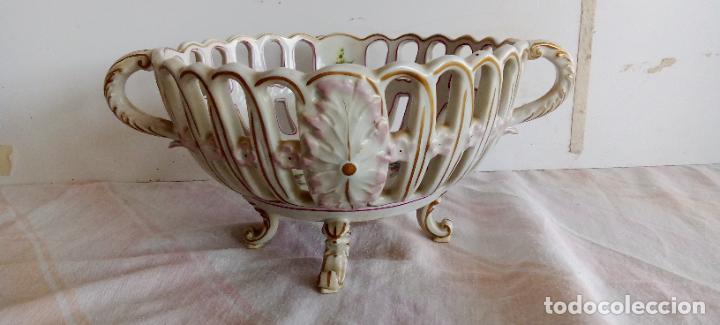 Antig&uuml;edades: CENTRO DE MESA. &iquest;CAPODIMONTE?. S.XIX-XX. - Foto 1
