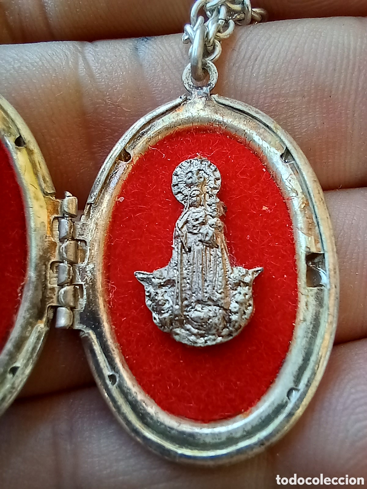 Antig&uuml;edades: COLGANTE CON VIRGEN - Foto 11