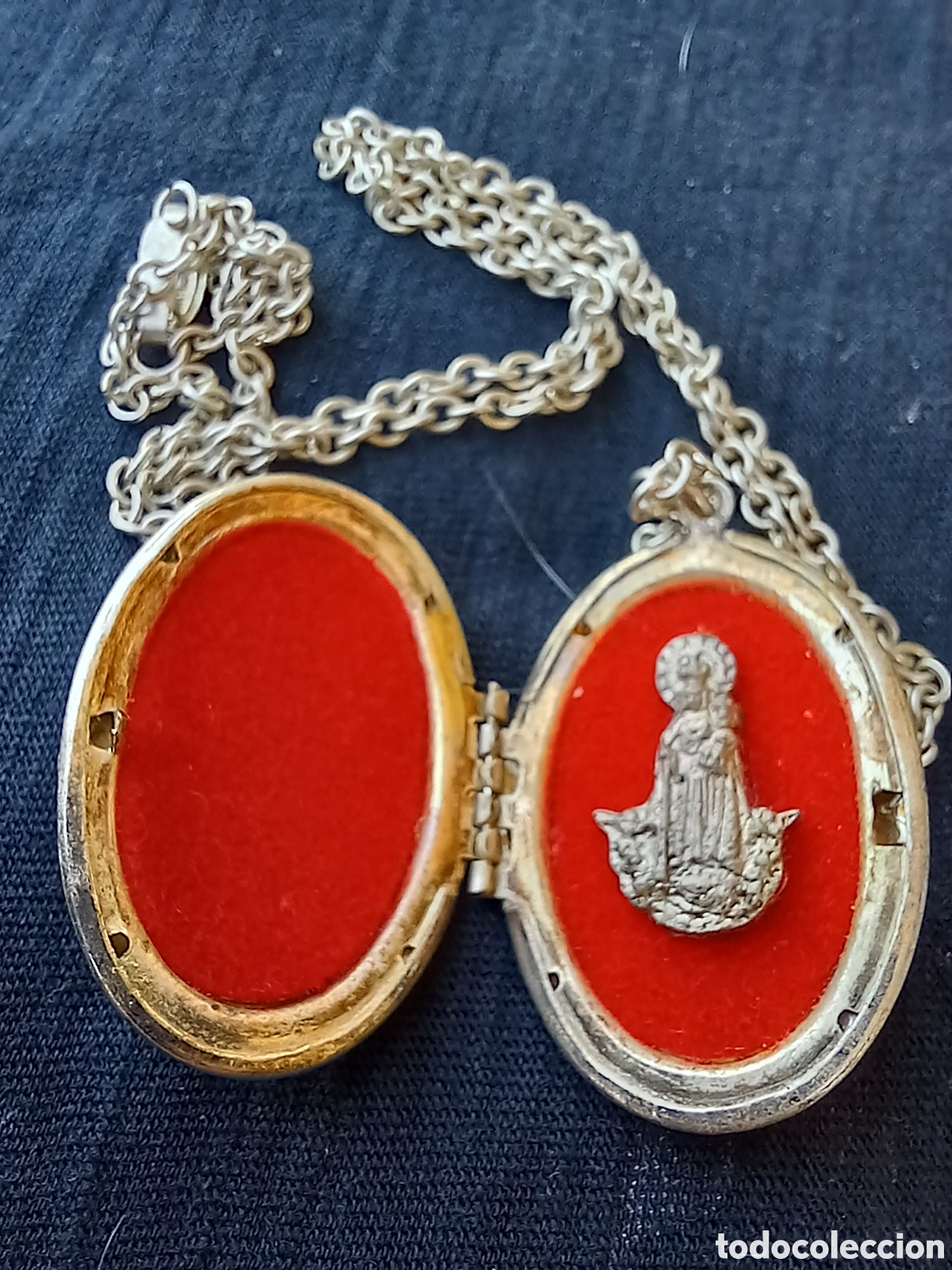 Antig&uuml;edades: COLGANTE CON VIRGEN - Foto 12