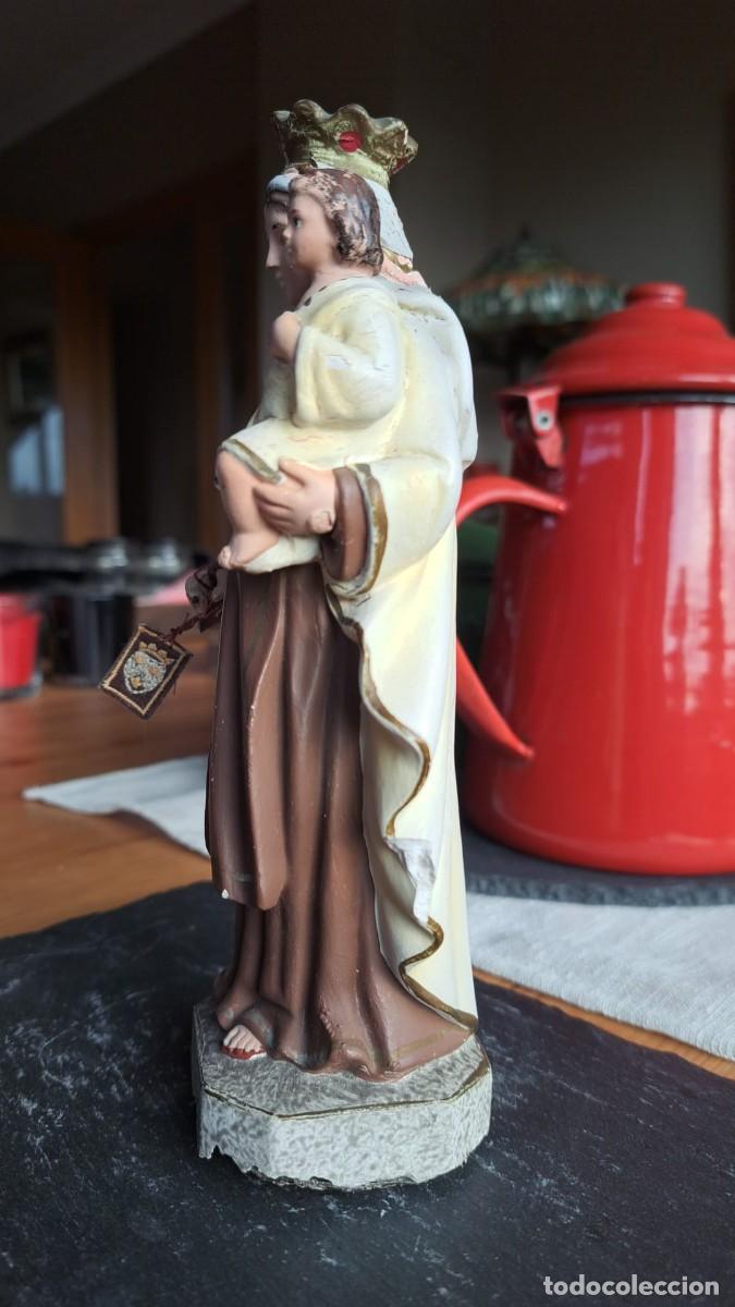 Antig&uuml;edades: Antigua VIRGEN del CARMEN de Olot - Foto 5