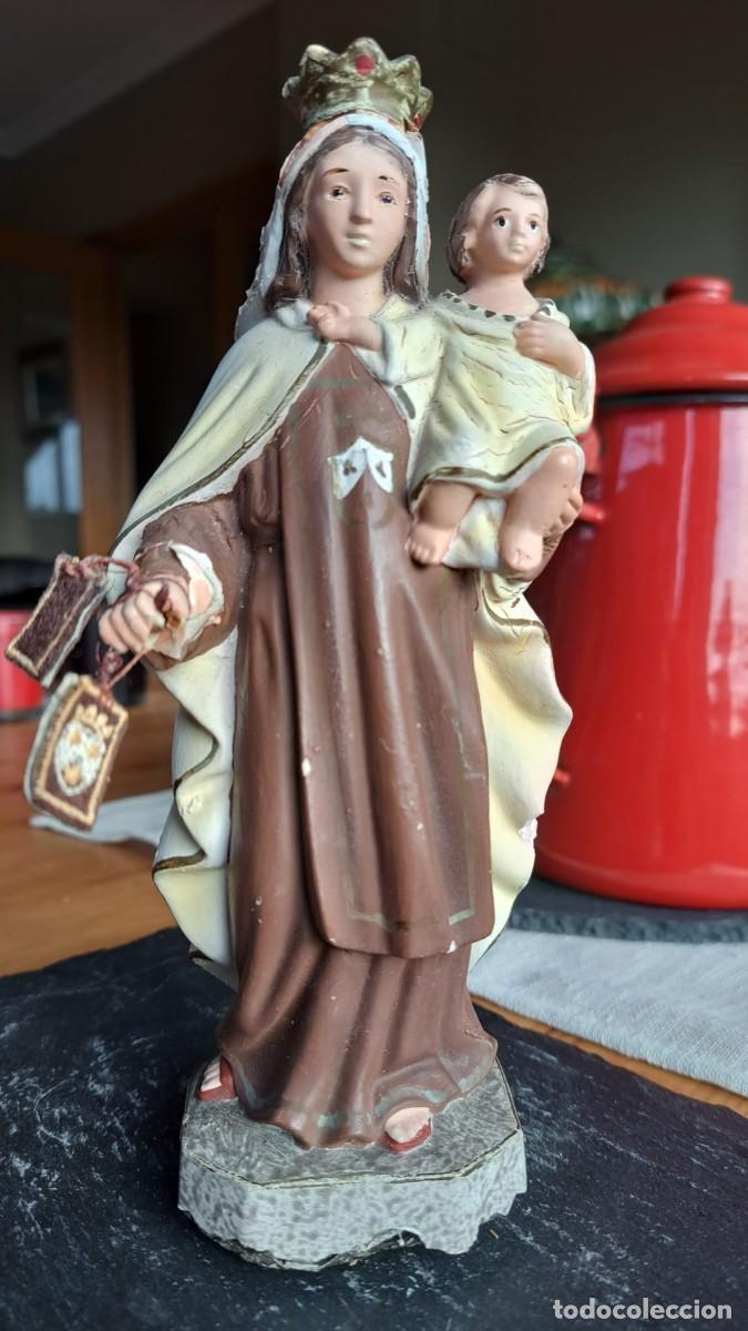 Antig&uuml;edades: Antigua VIRGEN del CARMEN de Olot - Foto 6