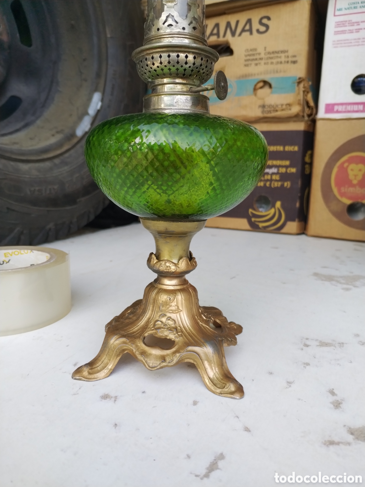 Antig&uuml;edades: QUINQUE METAL Y CRISTAL - Foto 2