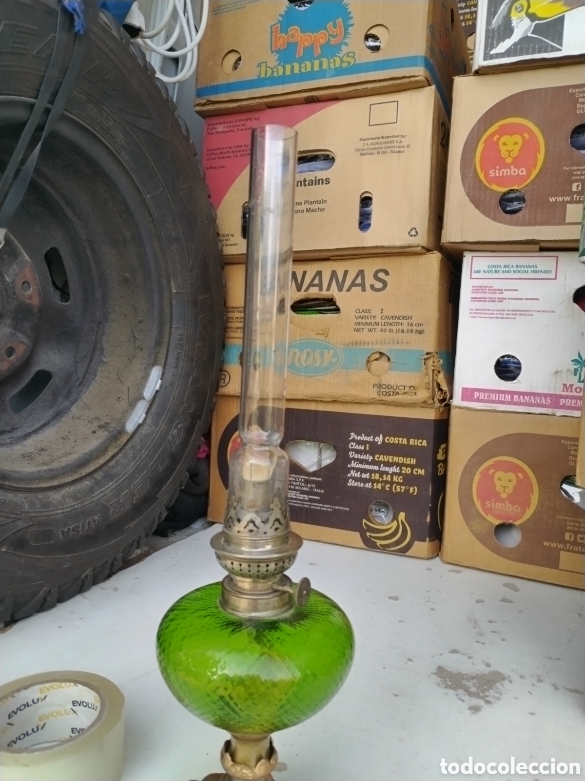 Antig&uuml;edades: QUINQUE METAL Y CRISTAL - Foto 1
