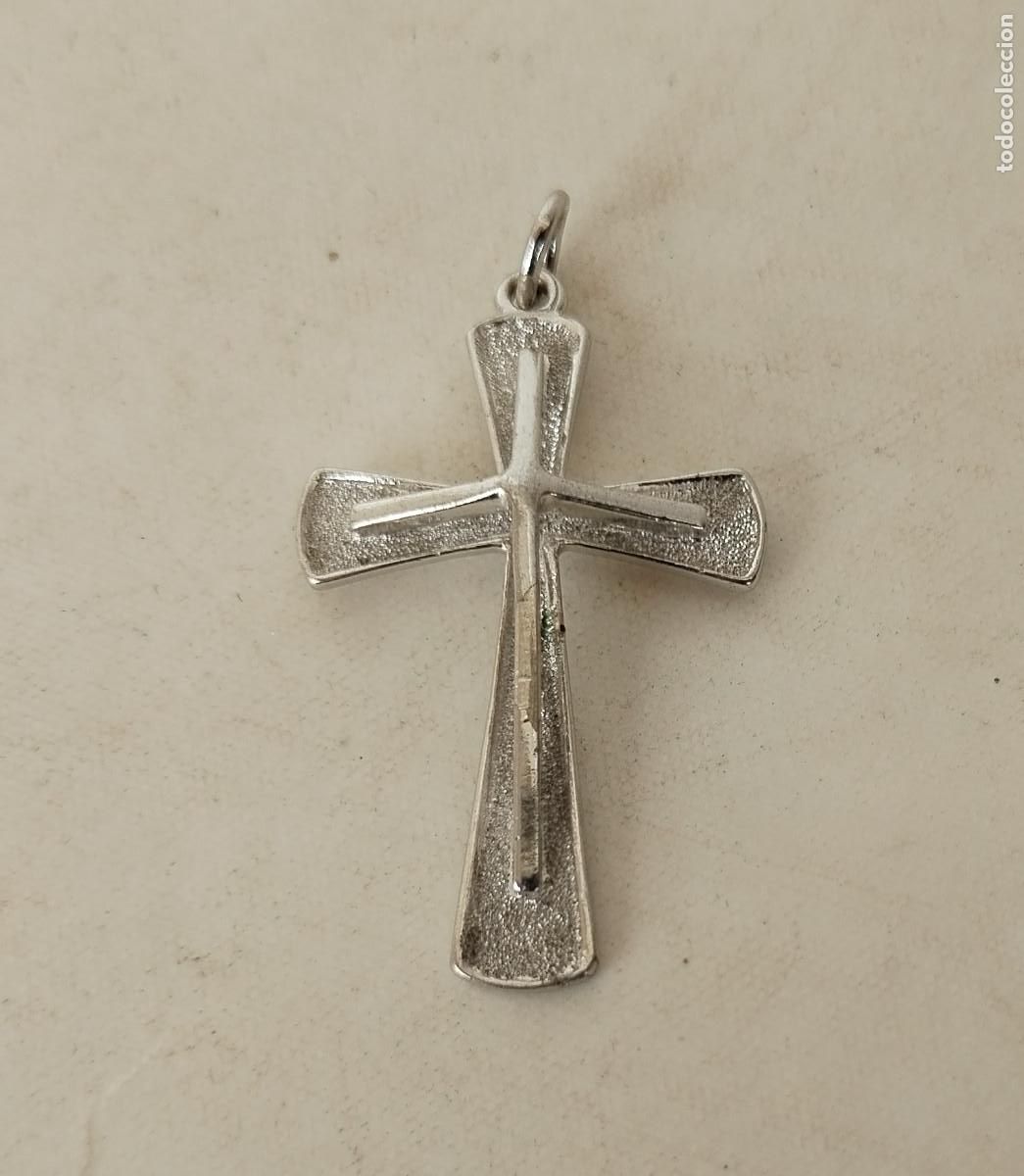 Antig&uuml;edades: cruz colgante de plata - Foto 1