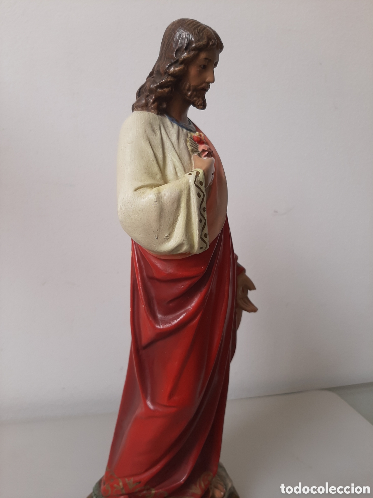 Antig&uuml;edades: Talla Escayola Cristo - Foto 4