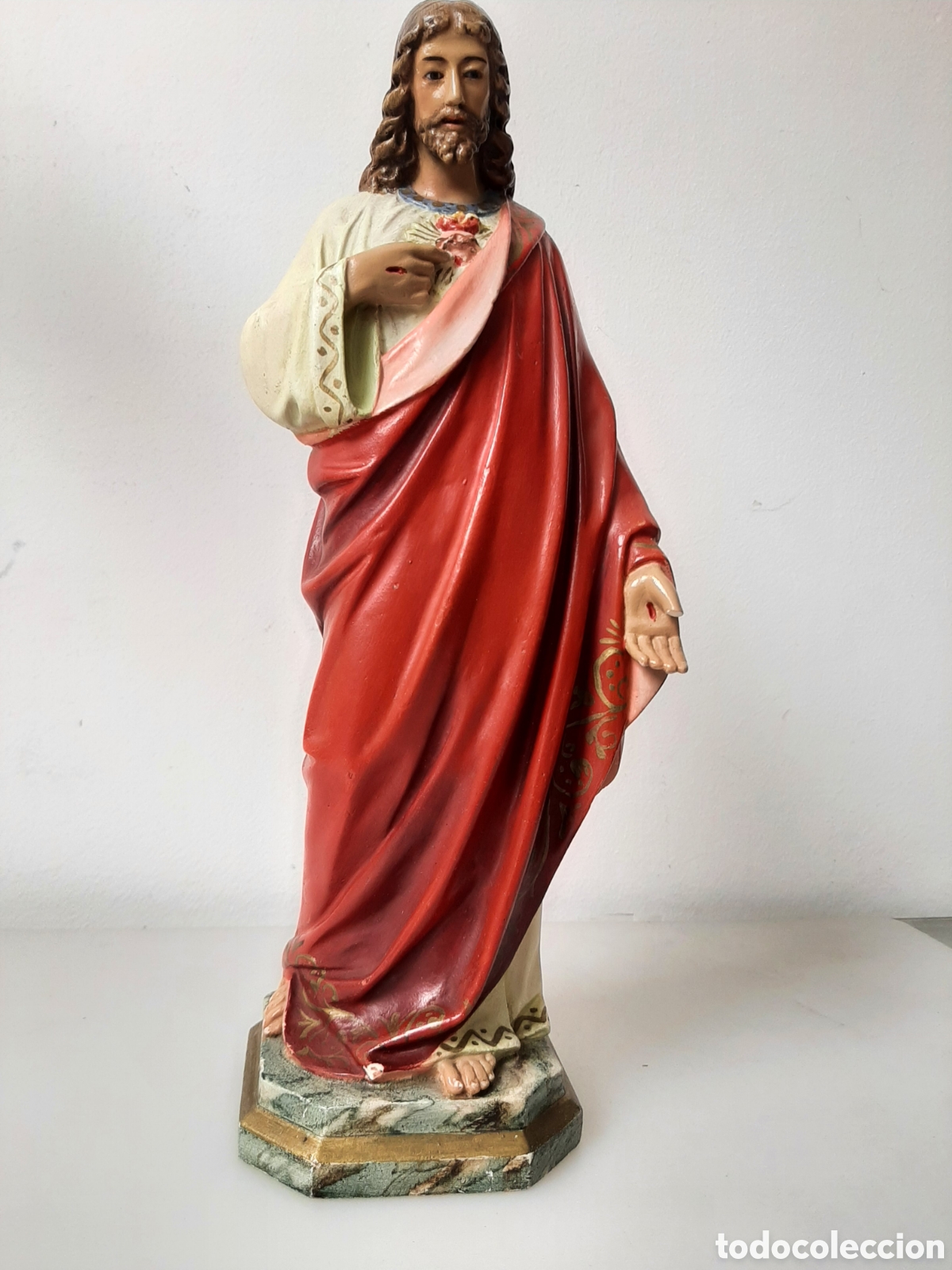 Antig&uuml;edades: Talla Escayola Cristo - Foto 6