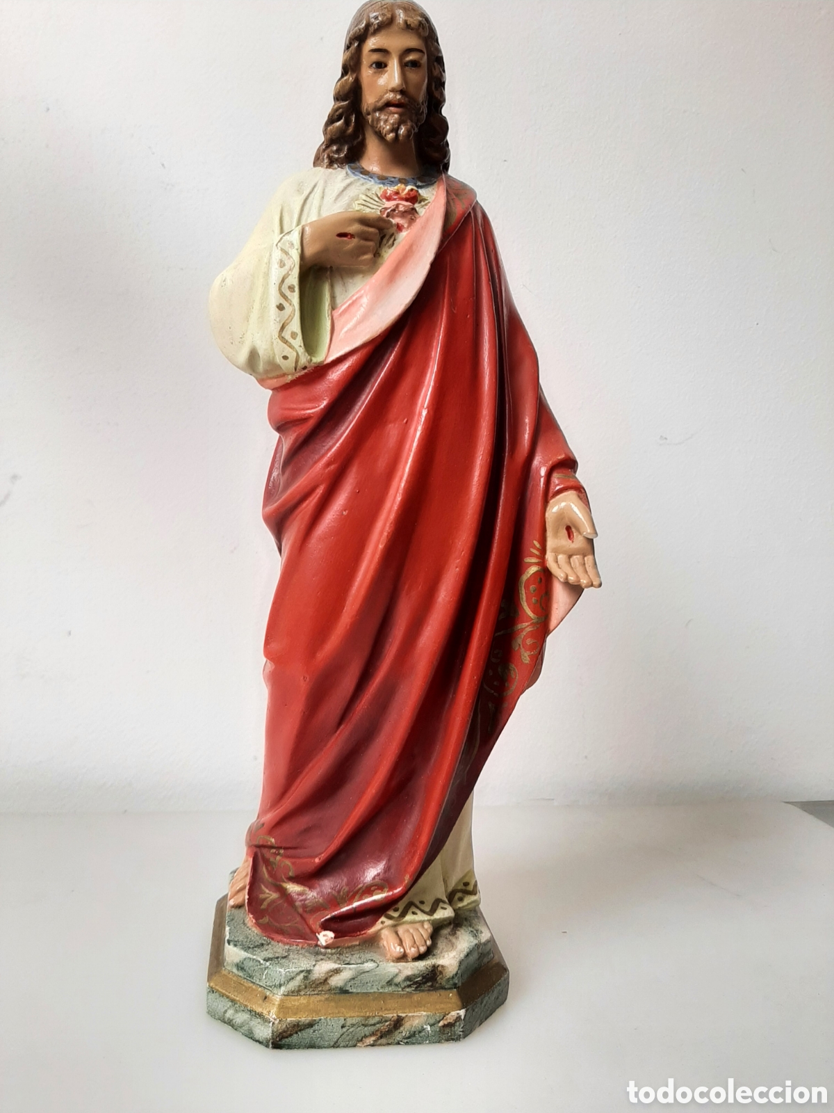 Antig&uuml;edades: Talla Escayola Cristo - Foto 9