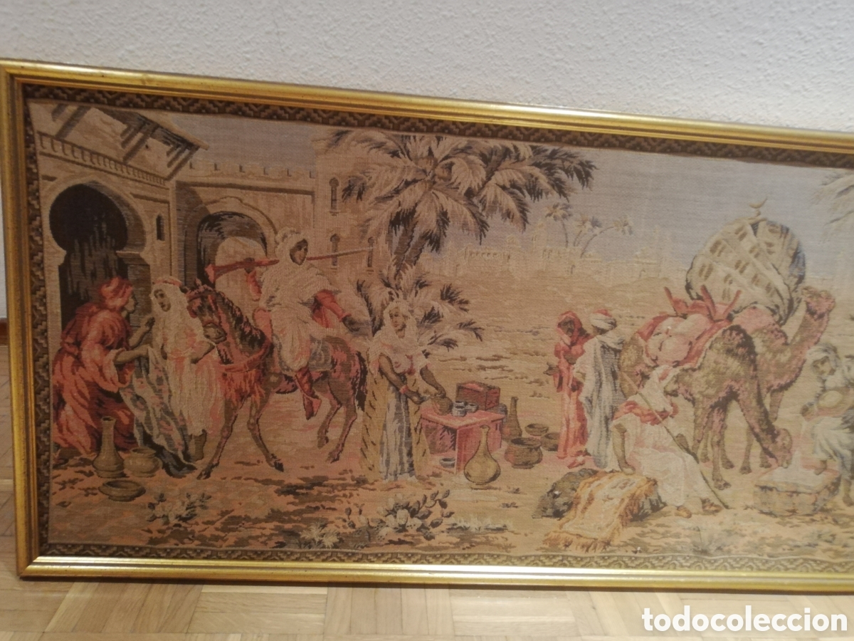 Antig&uuml;edades: Tapiz estilo arabesco - Foto 3