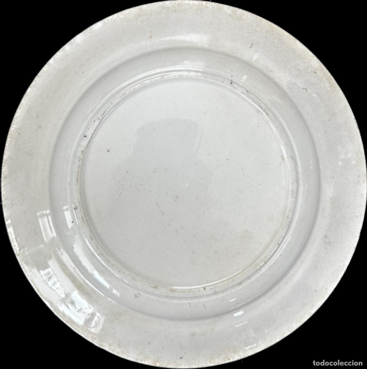 Antig&uuml;edades: VALDEMORILLO - PLATO LLANO - S. XIX - Foto 2