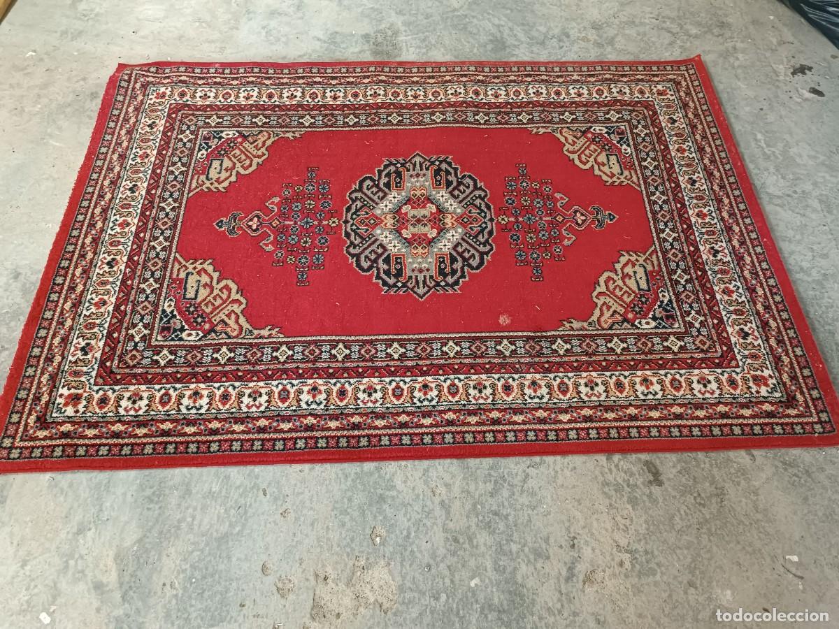 Antig&uuml;edades: Alfombra roja estilo persa - Foto 2