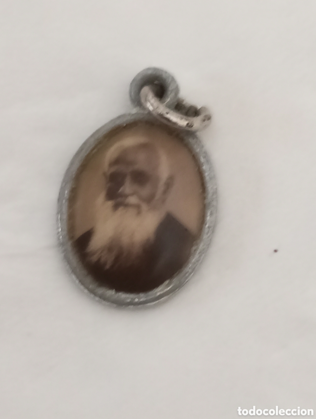 Antig&uuml;edades: Medalla religiosa san leopoldo 1.7 cms - Foto 1