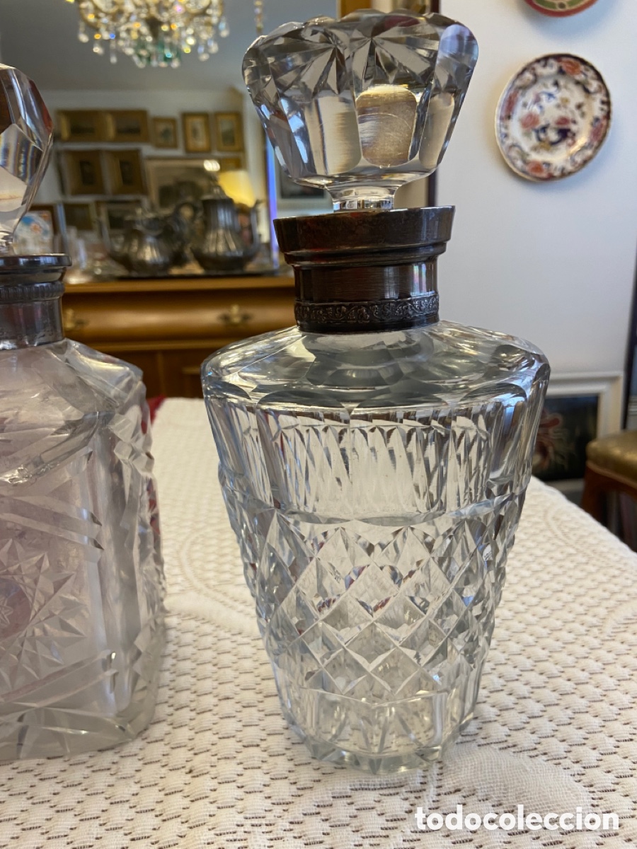 Antig&uuml;edades: Juego de licoreras antiguas - Foto 5