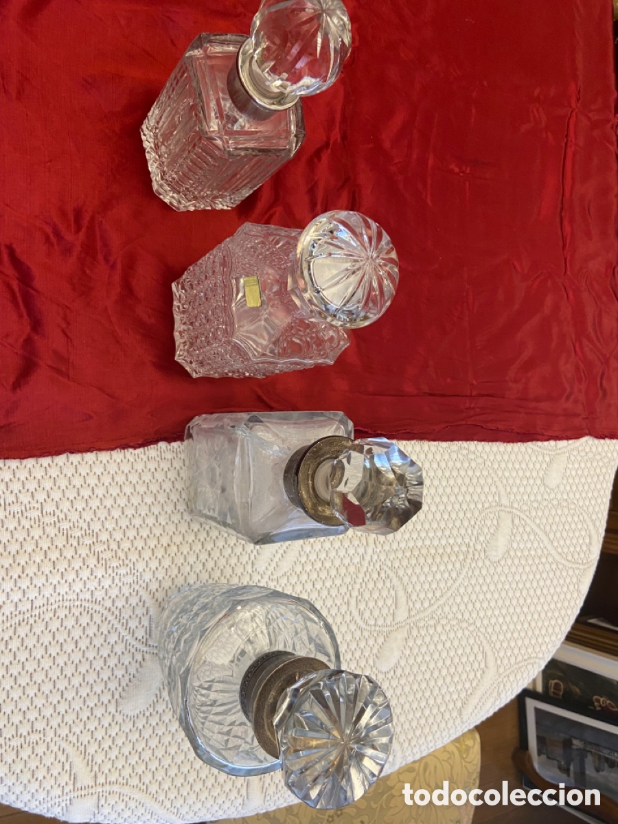 Antig&uuml;edades: Juego de licoreras antiguas - Foto 6