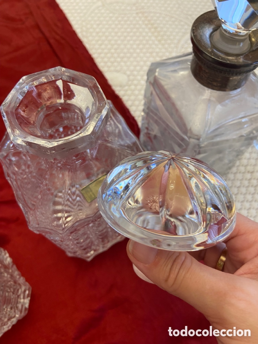 Antig&uuml;edades: Juego de licoreras antiguas - Foto 8
