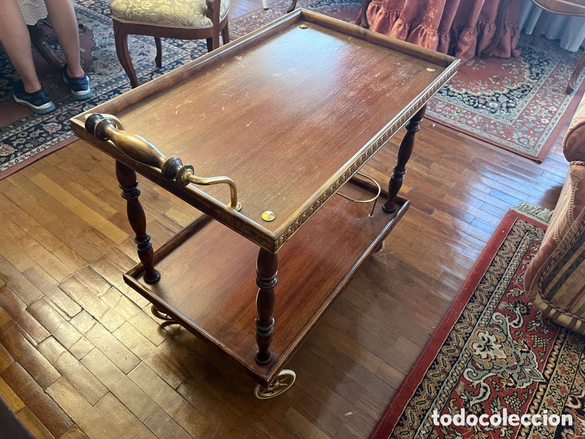 Antig&uuml;edades: Carro de mayordomo antiguo - Foto 3
