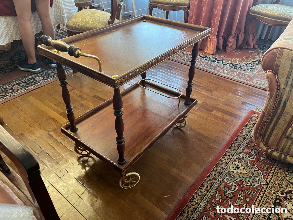 Antig&uuml;edades: Carro de mayordomo antiguo - Foto 4