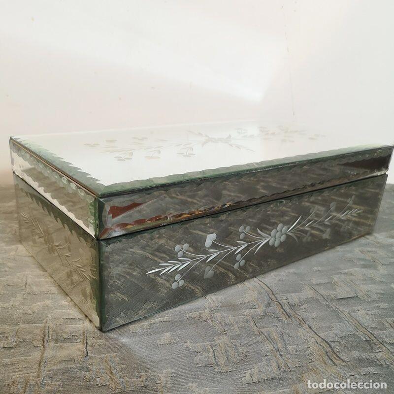 Antig&uuml;edades: Caja Joyero Espejos - Foto 1