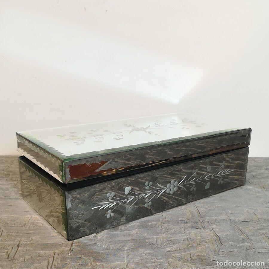 Antig&uuml;edades: Caja Joyero Espejos - Foto 2