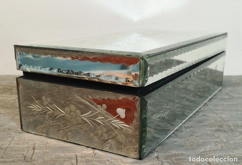 Antig&uuml;edades: Caja Joyero Espejos - Foto 9