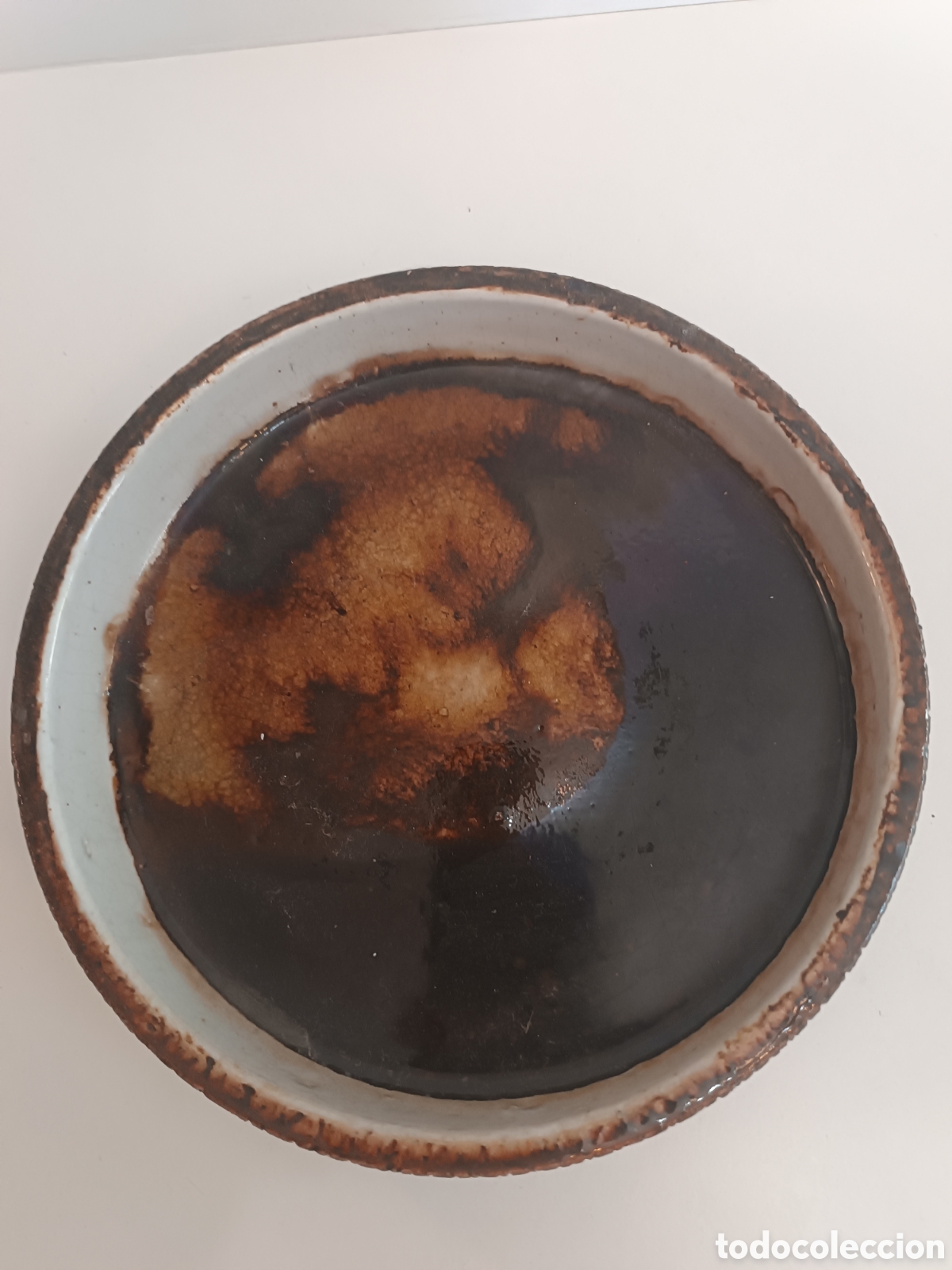 Antig&uuml;edades: Cuenco, plato cer&aacute;mica M. Silva - Foto 3