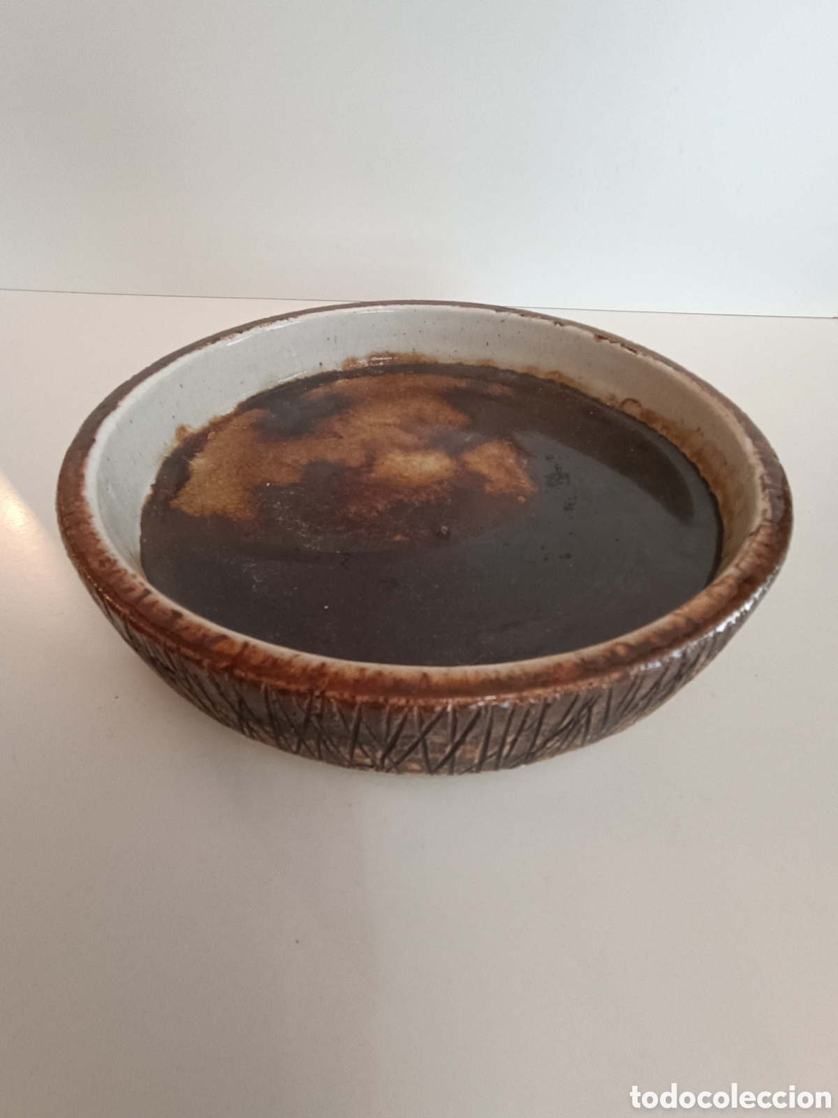 Antig&uuml;edades: Cuenco, plato cer&aacute;mica M. Silva - Foto 4
