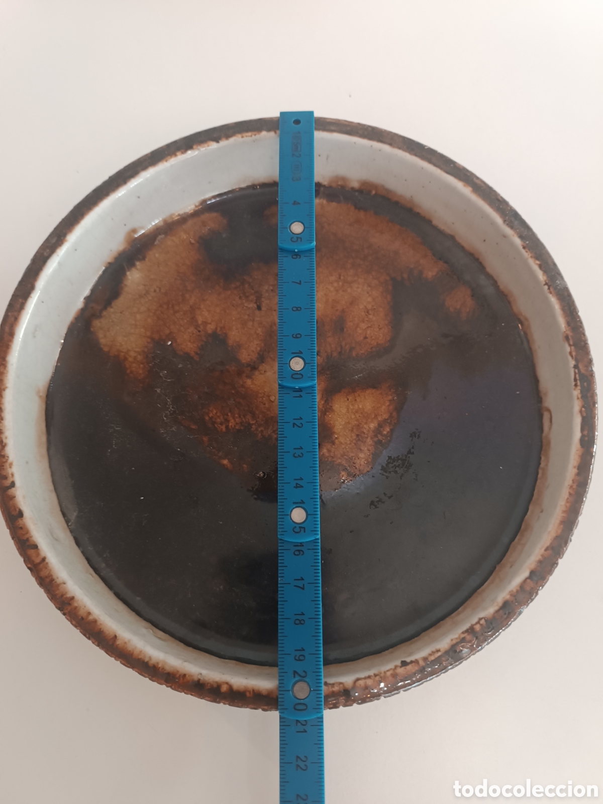 Antig&uuml;edades: Cuenco, plato cer&aacute;mica M. Silva - Foto 6