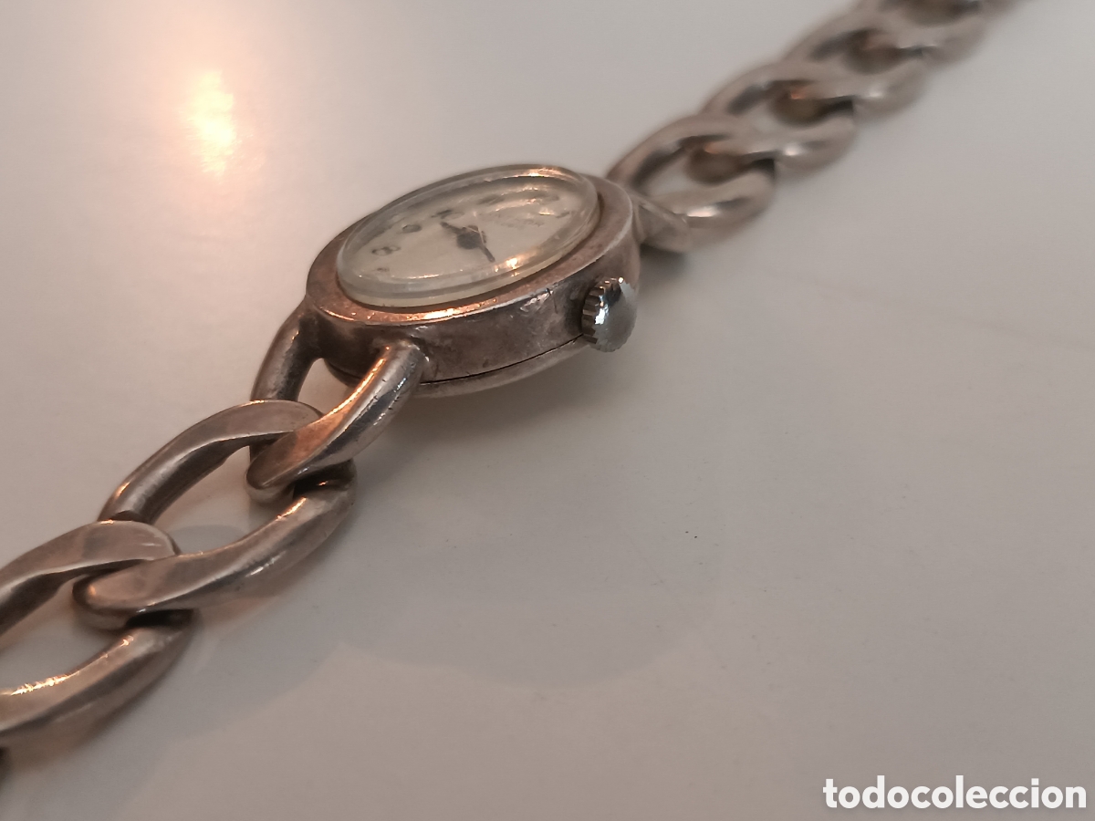 Antig&uuml;edades: Reloj de plata - Foto 4