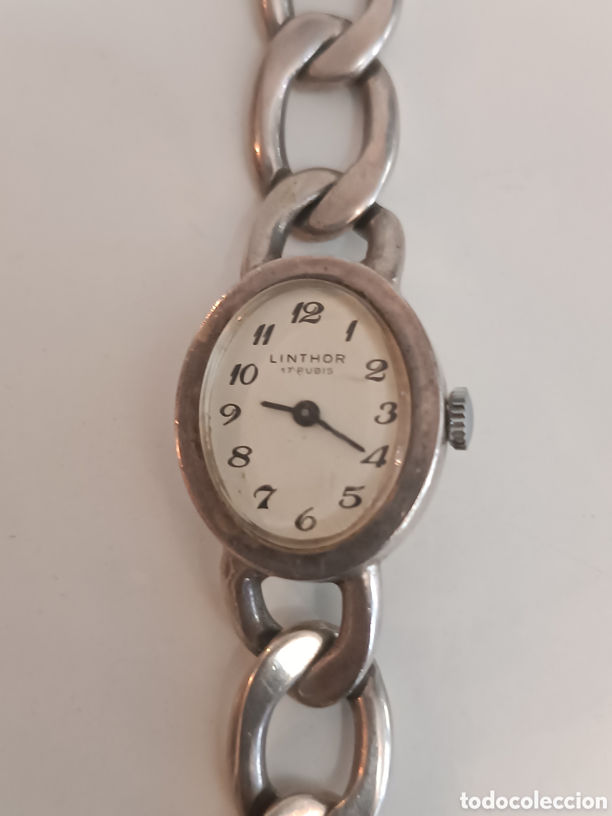 Antig&uuml;edades: Reloj de plata - Foto 5