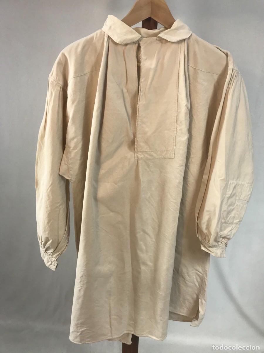 Antig&uuml;edades: ANTIGUA CAMISA DE LINO - Foto 2