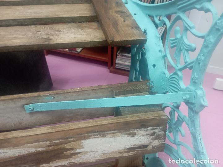 Antig&uuml;edades: Banco hierro forjado - Foto 3