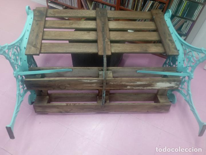 Antig&uuml;edades: Banco hierro forjado - Foto 4
