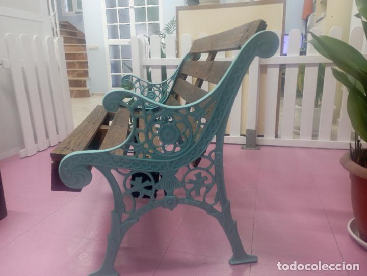 Antig&uuml;edades: Banco hierro forjado - Foto 1