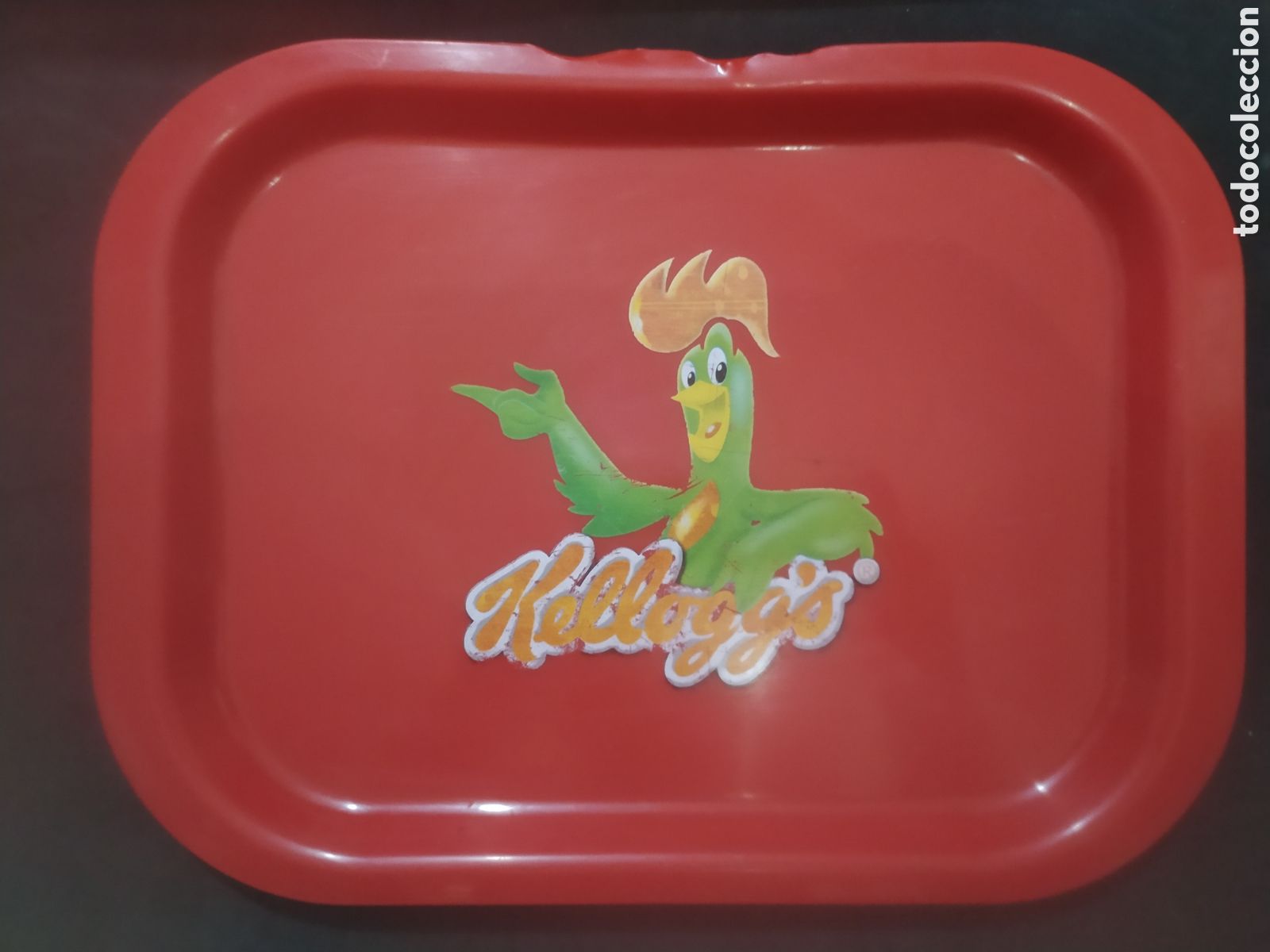 Antiques: Bandeja de pl&aacute;stico Kellogg's
