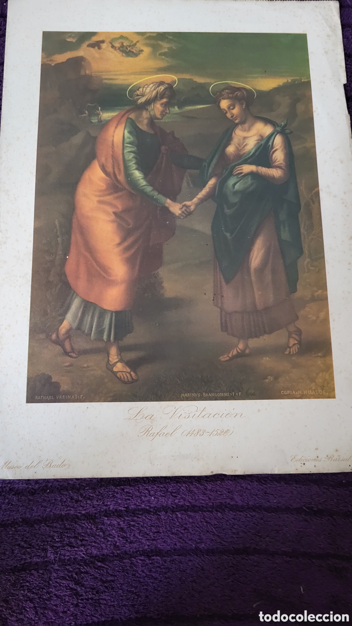 Antig&uuml;edades: Lamina Religiosa - Foto 1