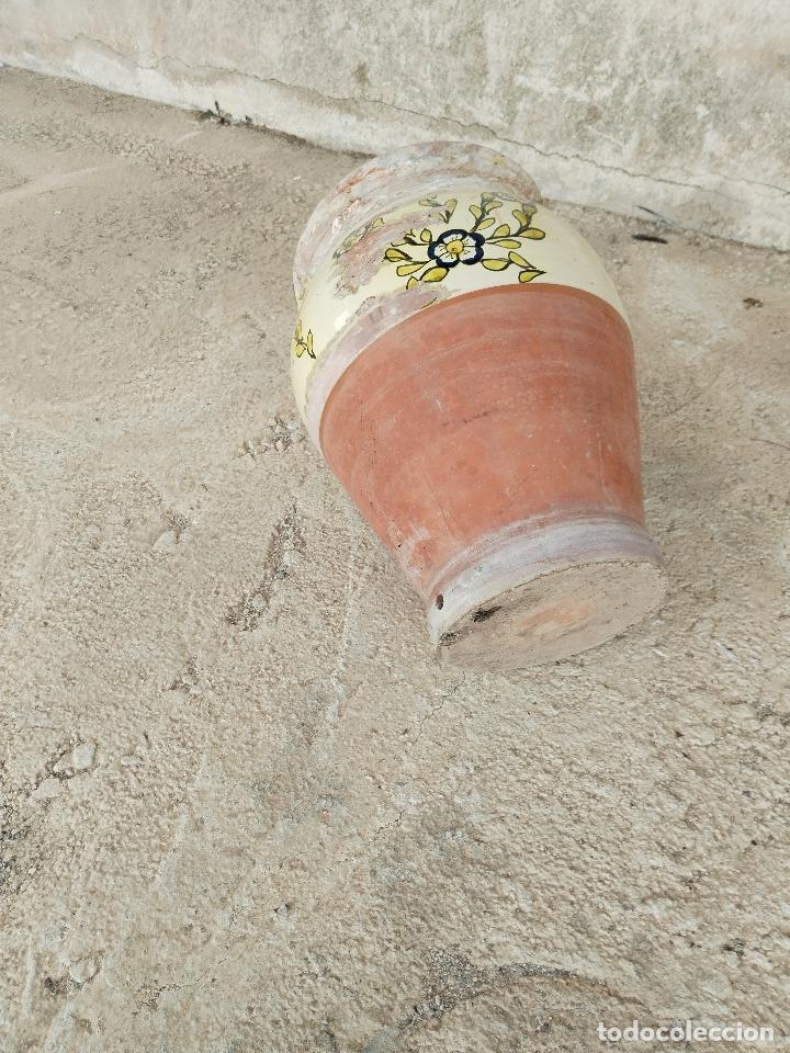 Antig&uuml;edades: macetero de ceramica - Foto 4