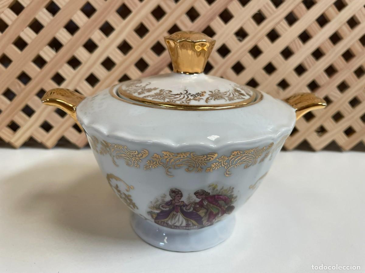 Antig&uuml;edades: SERVICIO DE CAFE PORCELANA FRANCESA - Foto 2