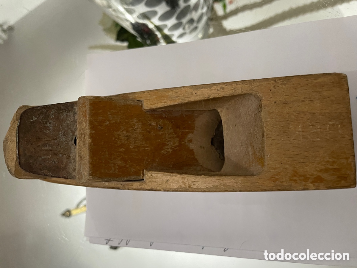 Antig&uuml;edades: Cepillo de carpintero - Foto 3