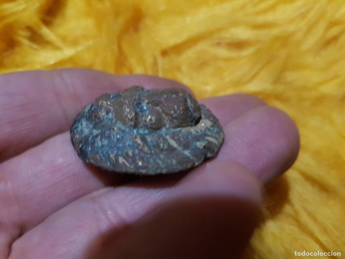 Antig&uuml;edades: Aplique Romano, Medieval? de Bronce cabeza de Leon - Foto 4