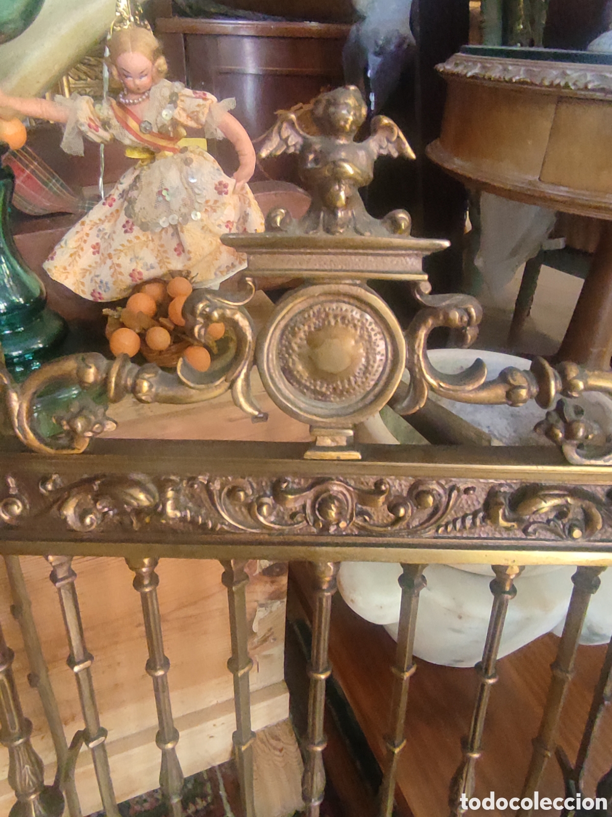Antig&uuml;edades: ANTIGUA REJA DE BRONCE - Foto 3