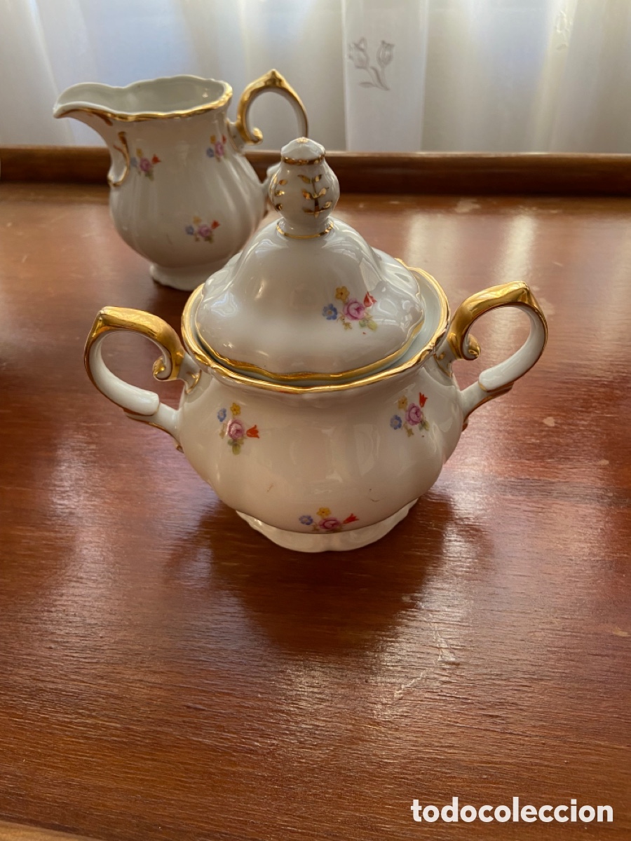 Antig&uuml;edades: Juego de T&eacute; Vintage - Foto 3