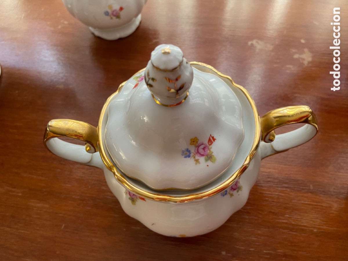 Antig&uuml;edades: Juego de T&eacute; Vintage - Foto 4
