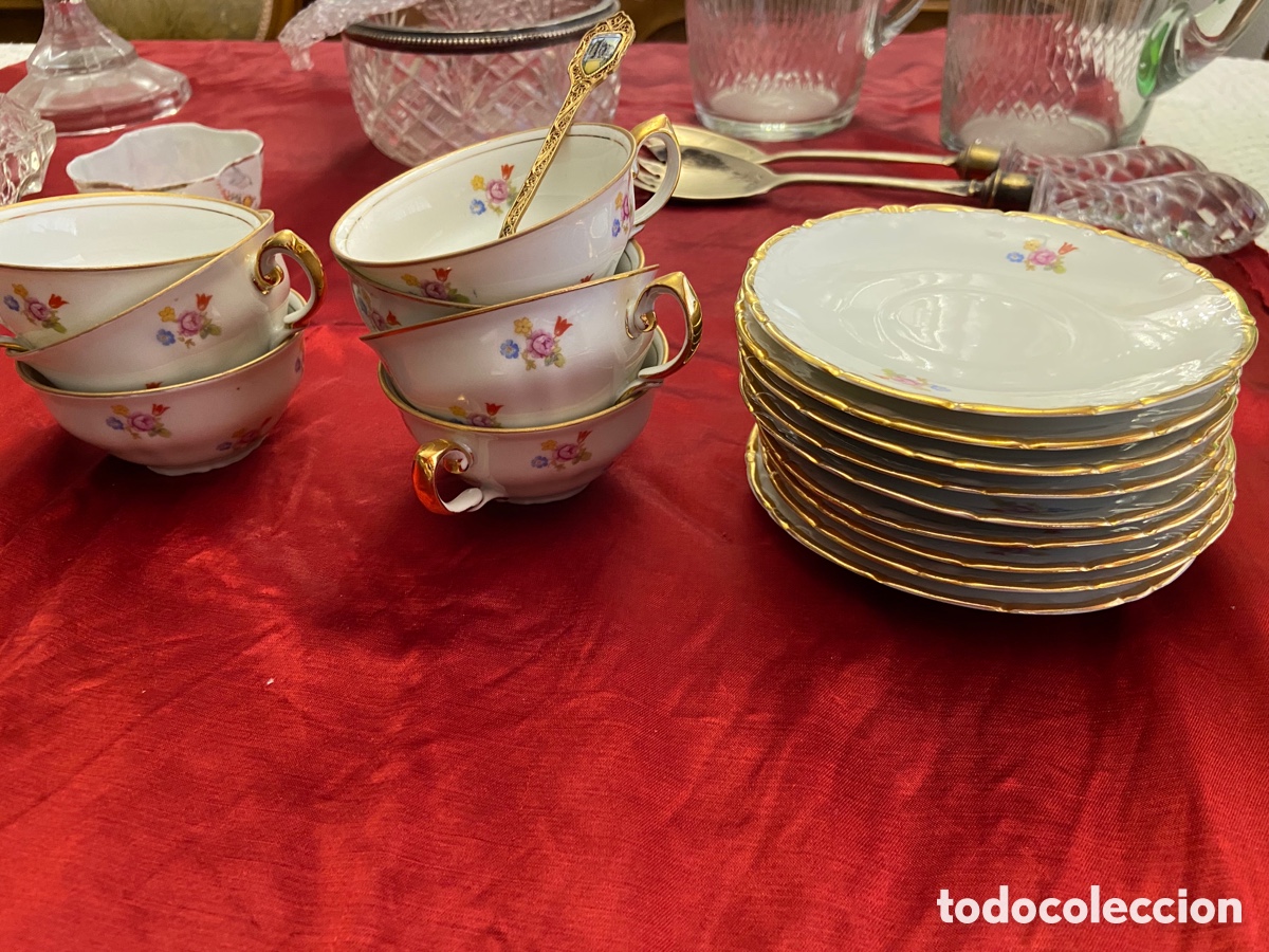 Antig&uuml;edades: Juego de T&eacute; Vintage - Foto 10