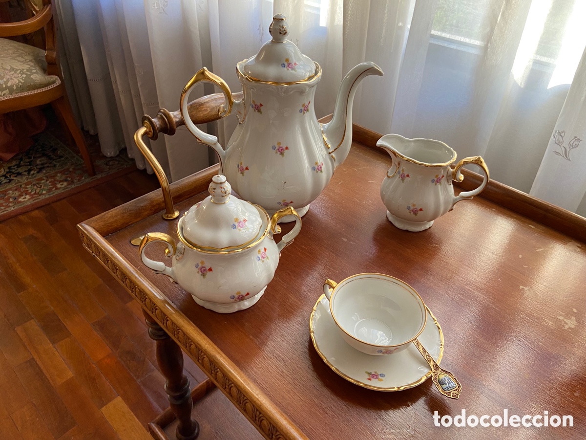 Antig&uuml;edades: Juego de T&eacute; Vintage - Foto 1