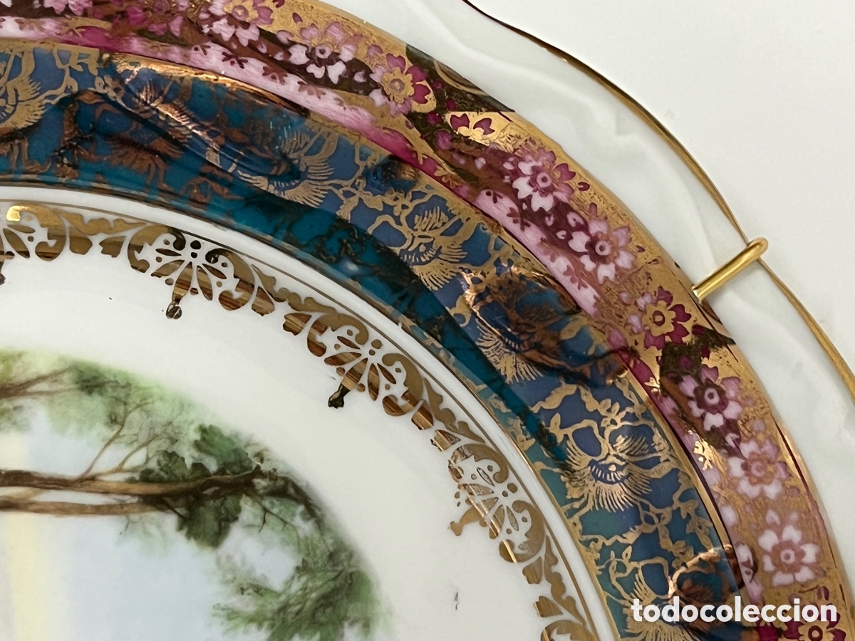 Antig&uuml;edades: Plato de porcelana - Foto 7