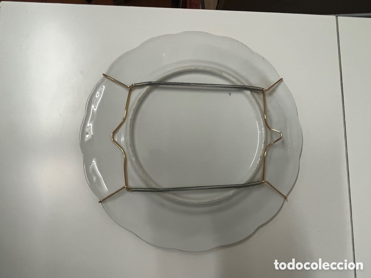 Antig&uuml;edades: Plato de porcelana - Foto 8