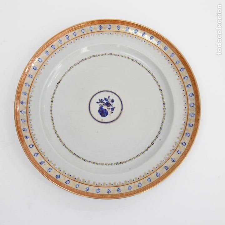 Antig&uuml;edades: Plate porcelain chinese siglo XIX