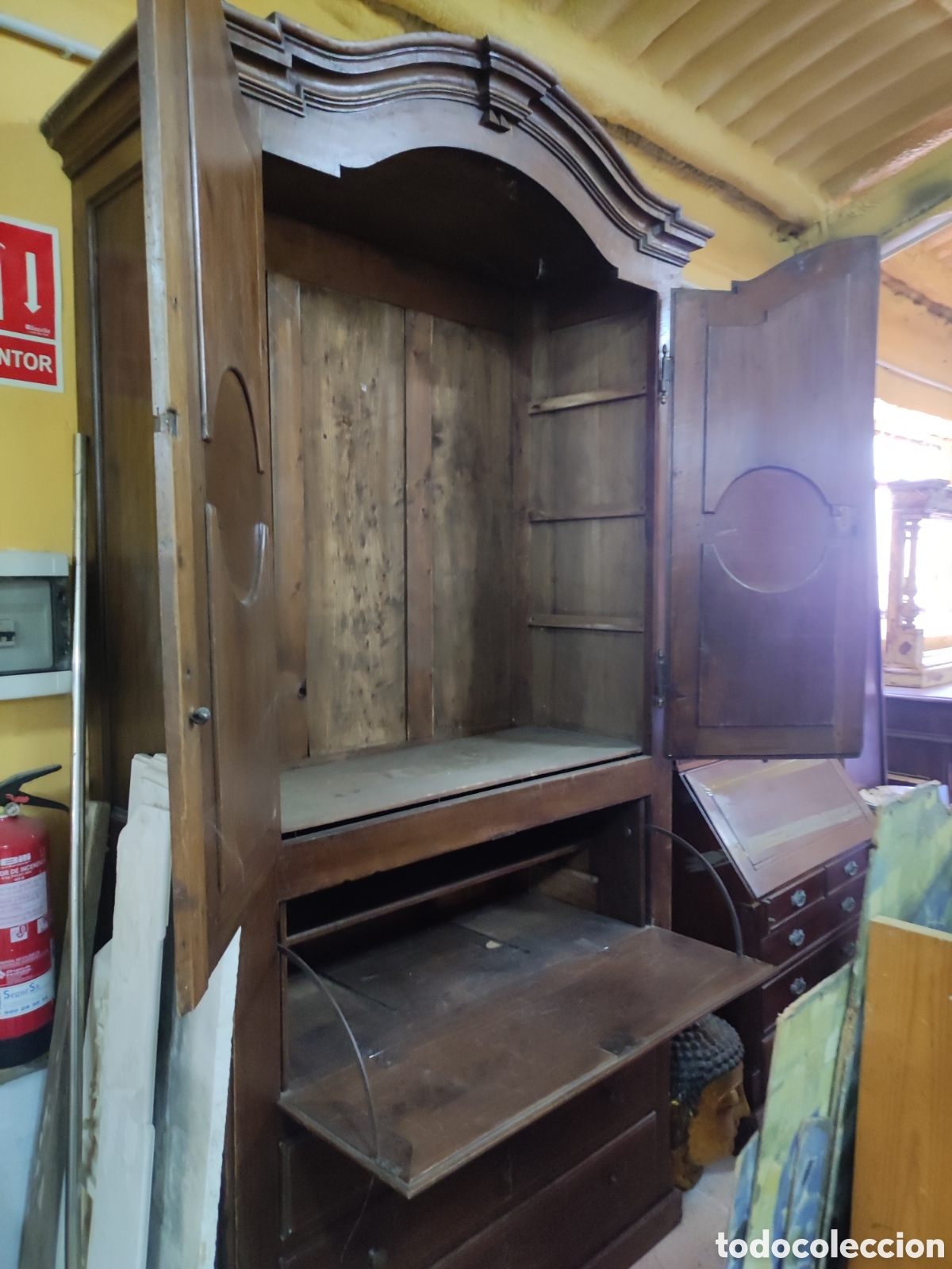 Antig&uuml;edades: Mueble escritorio - Foto 6