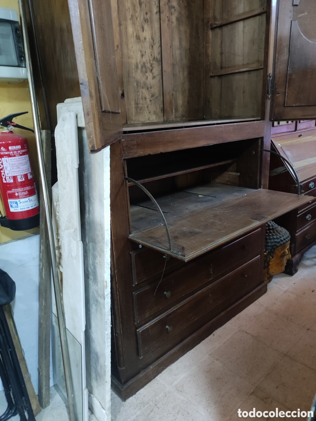 Antig&uuml;edades: Mueble escritorio - Foto 7